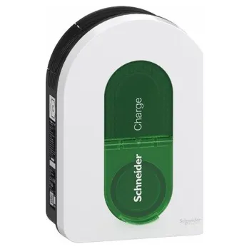 Nabíjecí stanice pro elektromobil Schneider Electric EVH5A22N2S nabíjecí stanice pro elektromobily Zelená, Bílá Zeď 1