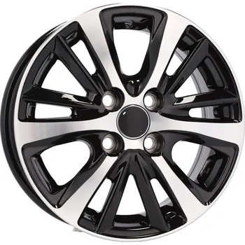 Disk Alu kola Racing Line I6072, 15x5.5 4x100 ET44, černá + leštění