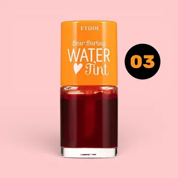 Lesk na rty Etude House - Dear Darling Water Tint Orange 03 - Vodní tint na rty - 9,5 g