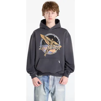 Pánská mikina Mikina REPRESENT Golden Tour Hoodie UNISEX Sun Fade Grey XL