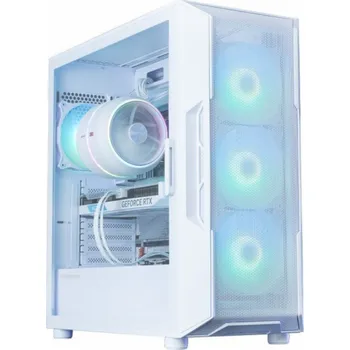 PC skříň Zalman I3 NEO V2 Mid Tower ARGB ventilátor x4 bílá skříň