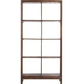 Knihovna Knihovna z mangového dřeva v přírodní barvě 95x190 cm Sondrio – Light & Living ID_1596114