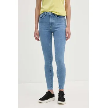 Dámské džíny Džíny Pepe Jeans SUPER SKINNY JEANS HW PL204738PF9 modrá 55X, vel. 25/28