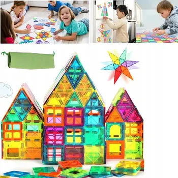 ostatní stavebnice STAVEBNICE PRO DĚTI 40 KUSŮ HRAČKA BEZPEČNÉ