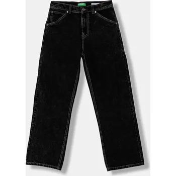 Chlapecké kalhoty Dětské rifle United Colors of Benetton 4AW7CE03G.G.seasonal černá 99X, vel. 150