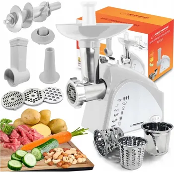 Kuchyňský mlýnek Mlýnek na maso Esperanza RISSOLE bílý 2200 W