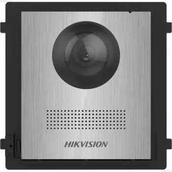 Zabezpečení domácnosti Hikvision DS-KD8003Y-IME2/NS - Modul 2-žilového interkomu s kamerou; nerez