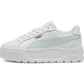 Dámská obuv Dámské vycházkové boty Puma KARMEN II L 4 Bílá, Světle zelená, Stříbrná