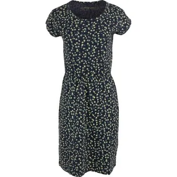 Dámské šaty Dámské šaty ALPINE PRO VESA M Tmavě modrá, Žlutá