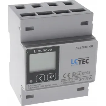 IP kamera Elektroměr DTS1946-4M AC 3F 63A obousměrný s LCD displejem