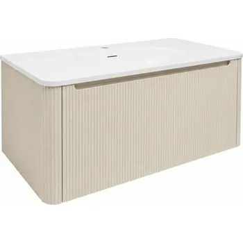 Nábytek Koupelnová skříňka s umyvadlem Naturel Austen 99x47,5x45 cm light pine mat AUSTEN100LP