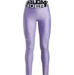 Dívčí legíny Under Armour HG LEGGING yxl Fialová, Bílá, Černá