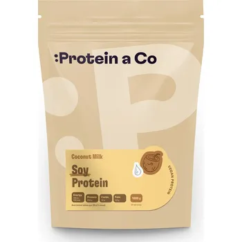 Protein Protein&Co Sójový protein - ochucený 1 kg, Coconut milk
