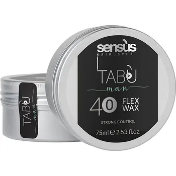 Stylingový přípravek Sensus Tabu Man 40 Flex Wax - Flexibilní vosk 75 ml