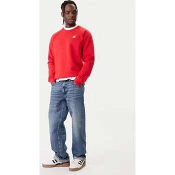 Dámská mikina adidas Mikina Trefoil Essentials KC8983 Červená Regular Fit XL