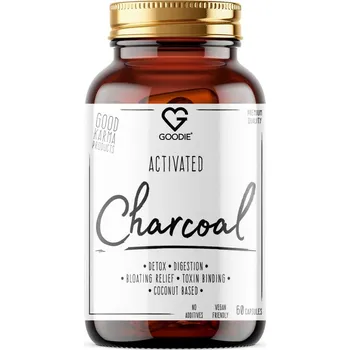 Goodie Aktivní uhlí - z kokosových skořápek 60 kapslí