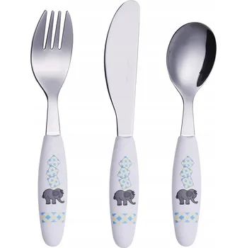 Příbor EXZACT Sada Příborů pro Děti 3 Dílná Nerezová Ocel