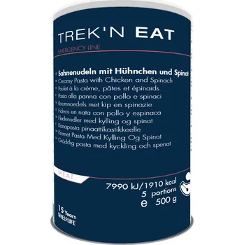 EMERGENCY FOOD Těstoviny s kuřecím masem a špenátem 500g