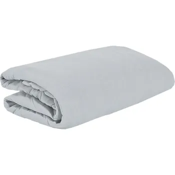 Bytový textil Jersey prostěradlo BASIC SVĚTLE ŠEDÉ 90x200 cm
