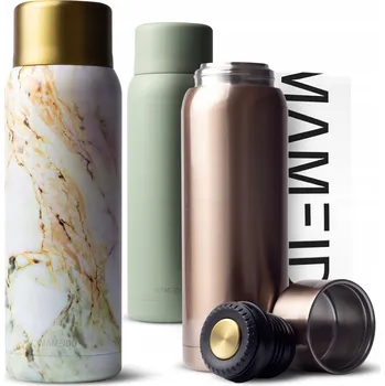 Termoska MAMEIDO Termoska ocelová 1L s hrnkem Udrží teplo 12h Bez BPA