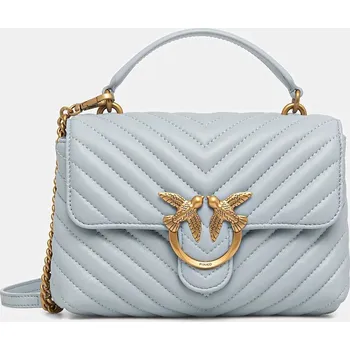 Kabelka Kožená kabelka Pinko 100044.A0GK modrá 05X, vel. ONE SIZE