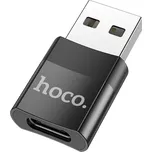 Hoco Redukce USB-A to USB-C - Hoco, UA17 Black
