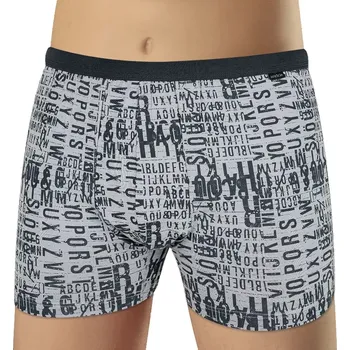 Boxerky Boxerky s bambusem Andrie PS 5653 sv.šedá velikost XL-54/56