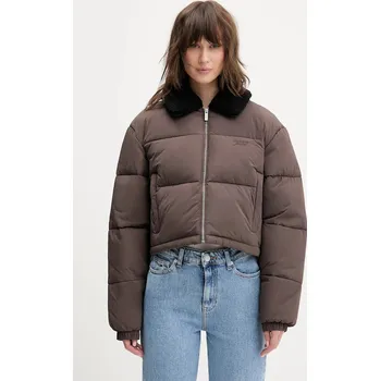 Bunda Tommy Jeans DW0DW22049 hnědá 89X, vel. M