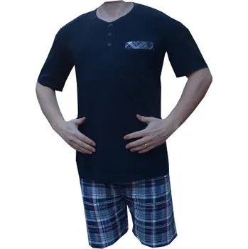Pánské pyžamo xcena Pyžamo s krátkou nohavicí bavlna Velikost: XL