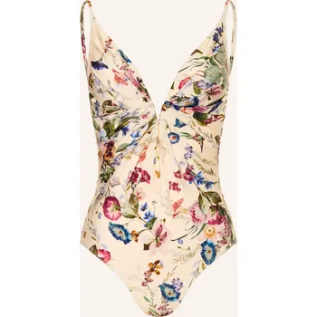 Dámské plavky Zimmermann Dámské Plavky Patience Tuck Plunge, krémová /...