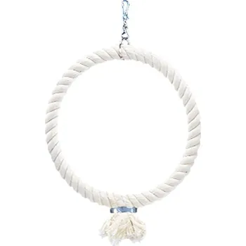 Hračka pro ptáka Nobby střední bavlněný kruh 29cm