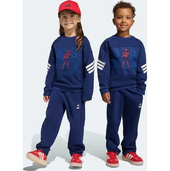 Dětská tepláková souprava adidas MRVL JZ3569 námořnická modř 59X, vel. 104