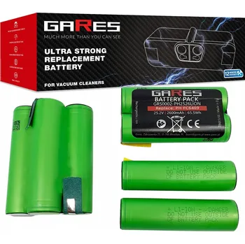 Akumulátor Gares pro Philips PowerPro FC6409 FC6408 FC6171 25,2V 2,6Ah