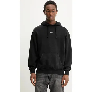 Dámská mikina Bavlněná mikina Tommy Jeans DM0DM22383 černá 99X, vel. S