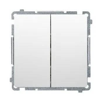 vypínač Dvojitý vypínač Kontakt-Simon BMW5L.01/11 bílý