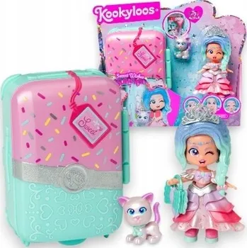 Panenka Kookyloos Sada Kufříků Panenka Sweet Wishes Kufřík s Příslušenstvím