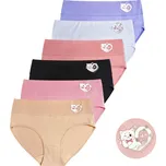 FANNIFEN Dámská kalhotky KITTEN YW4247 3 ks Barva: Mix, Velikost: L