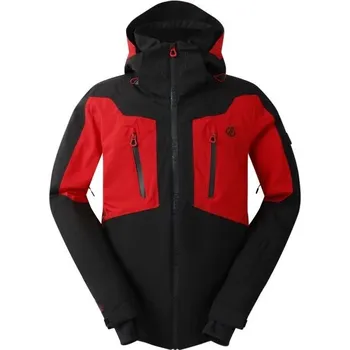 Sportovní oblečení Pánská lyžařská/snowboardová bunda Dare2b ASSIMILATE XXXL Černá, Červená