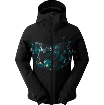 Dámská lyžařská bunda Dare2b ICED JACKET 20 Černá, Zelená