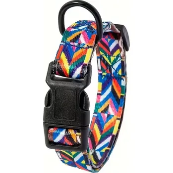 Obojek pro psa Boho obojek pro psy – Nastavitelný a pevný - S , modrá