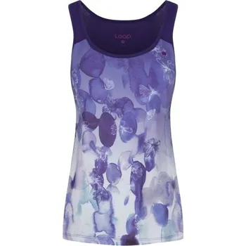 Dámské tílko LOAP ALISE XS Fialová, Bílá