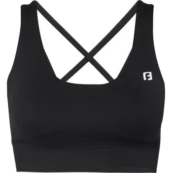 Podprsenka Dámská fitness podprsenka Fitforce GARINCHA XL Černá, Bílá