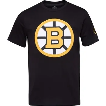 Pánské tričko Triko FANATICS BOSTON BRUINS HAT TRICK TEE 3XL Černá, Žlutá, Bílá