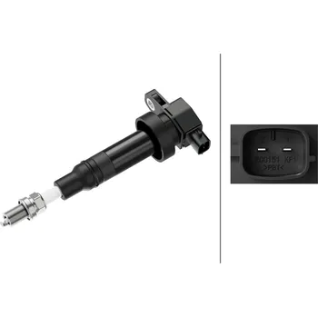 Autoelektrika Zapalovací cívka HELLA 5DA 193 175-481