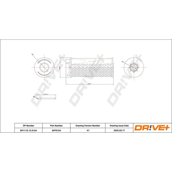 Palivový filtr Palivový filtr Dr!ve+ DP1110.13.0154