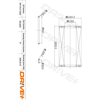 Olejový filtr Olejový filtr Dr!ve+ DP1110.11.0030