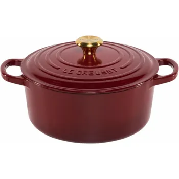 Nádobí Le Creuset Signature Bräter rund 22 cm rot
