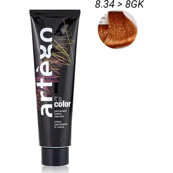 Barva na vlasy Artégo IT´S Color 8.34 - Profesionální krémová barva na vlasy 150 ml