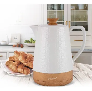 Rychlovarná konvice Maestro MR-076 elektrická konvice 1,8 l 1800 W Bílá, Dřevo