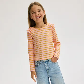 Dětská móda Reserved - GIRLS` BLOUSE - růžová - 867BF-30X - 867BF-30X-U13-2